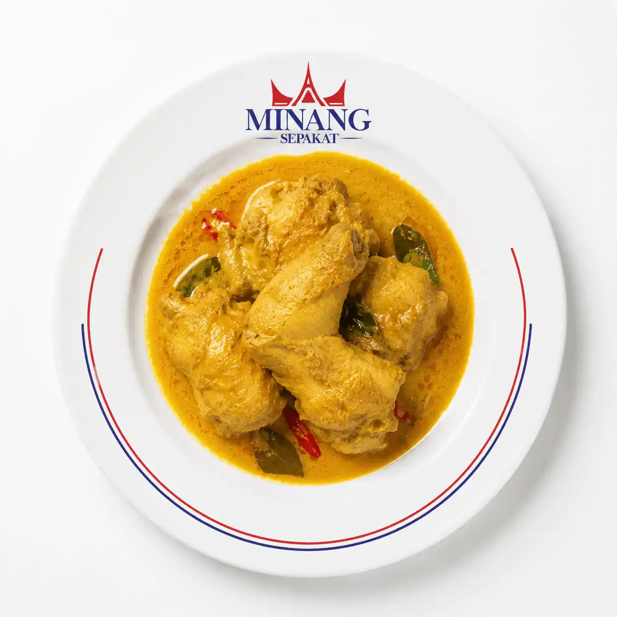 Gulai ayam khas rumah makan Padang